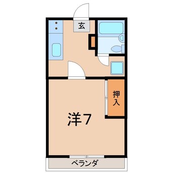 間取図 わかばコーポ