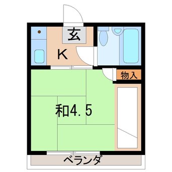 間取図 水野ハイツ