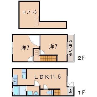 間取図 GRESコーポII