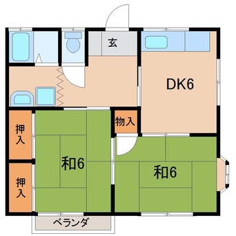 間取図 ハイツミクニ