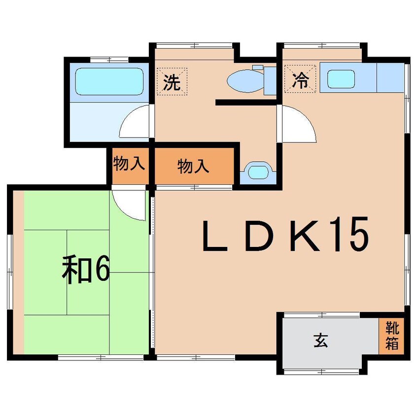 間取図 若宮アパート