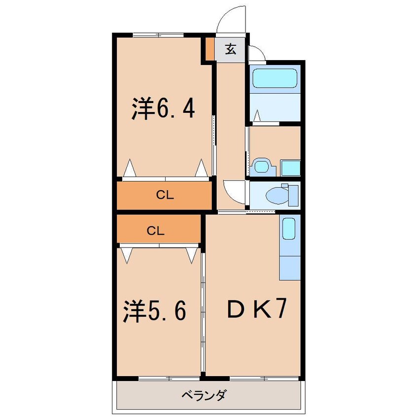 間取図 ラフィネ・カナイロ