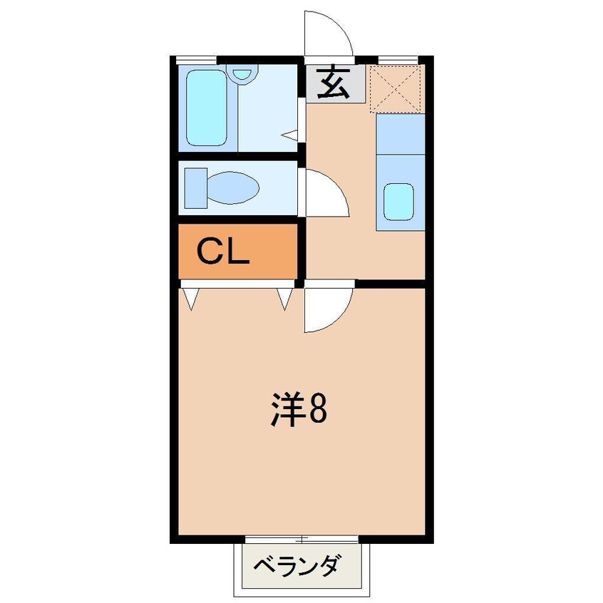 間取図 エルヴィハイツI