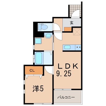 間取図 メゾンレーヴ