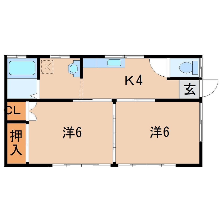 間取図 金水ハイツ