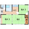 宗形貸家（西戸ノ内16-1） 3Kの間取り