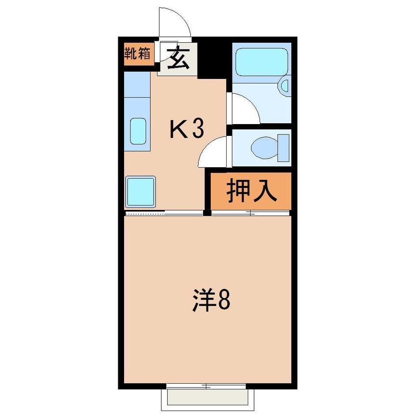 間取図 メゾンドヌールB