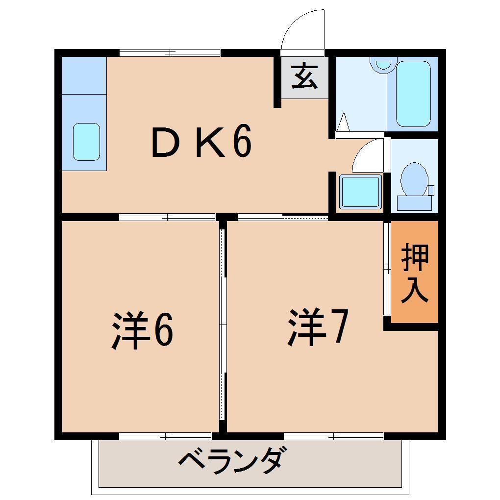間取り図 グリーンハイツ小幡