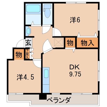 間取図 半沢マンション