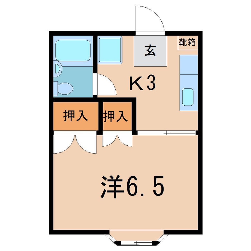 間取図 コーポラスＣａｉｎ