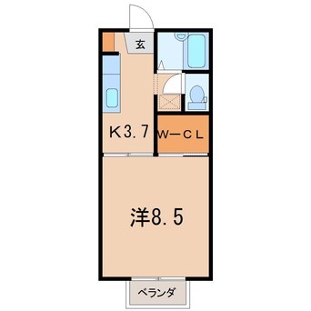 間取図 ロワールＡ