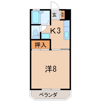 間取図 南ウィング