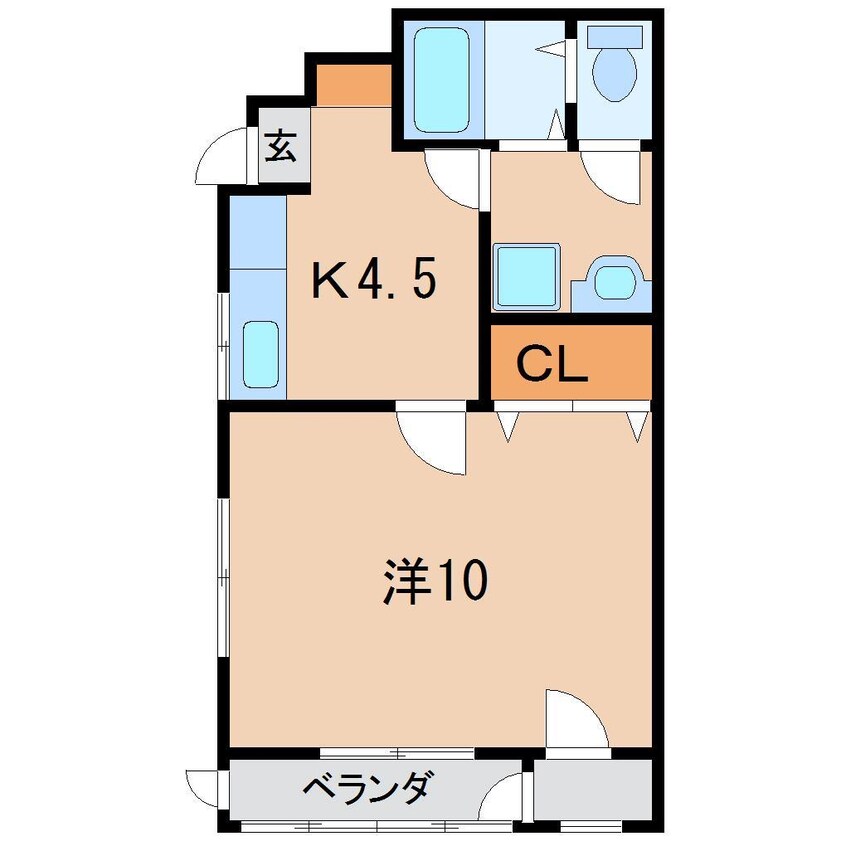 間取図 ディアハイムII