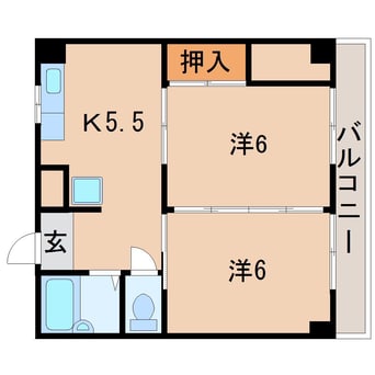 間取図 ミナミコーポ