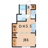 Smart/K 1DKの間取り
