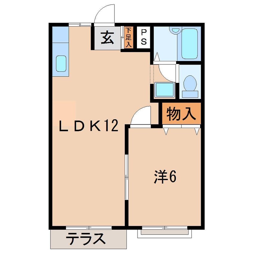 間取図 コスモスハイツII