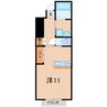エスペランサ 1Rの間取り