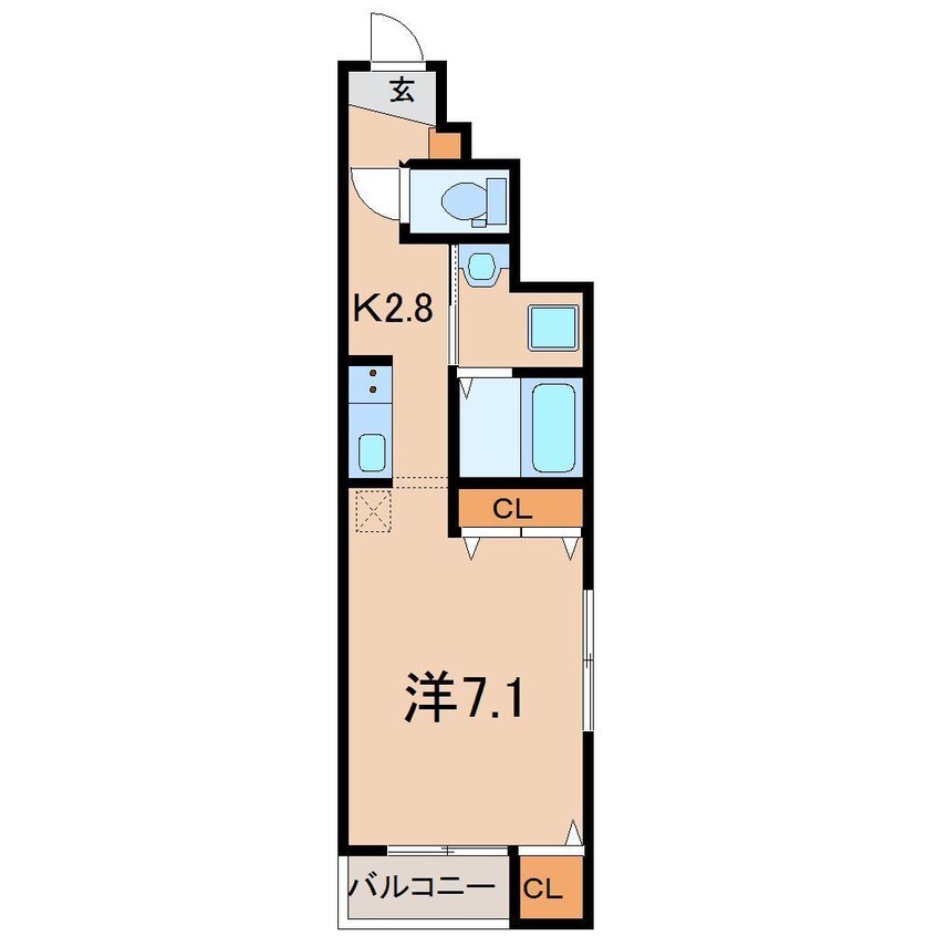 間取図 スカイヒルズC