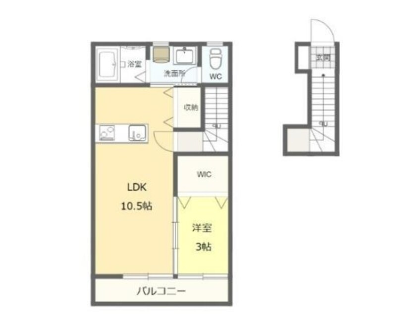 間取図 エルズガーデンピオニー