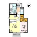D-room椿の間取図