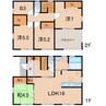 ランブール 4LDKの間取り