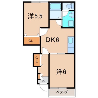 間取図 スカイガーデンI