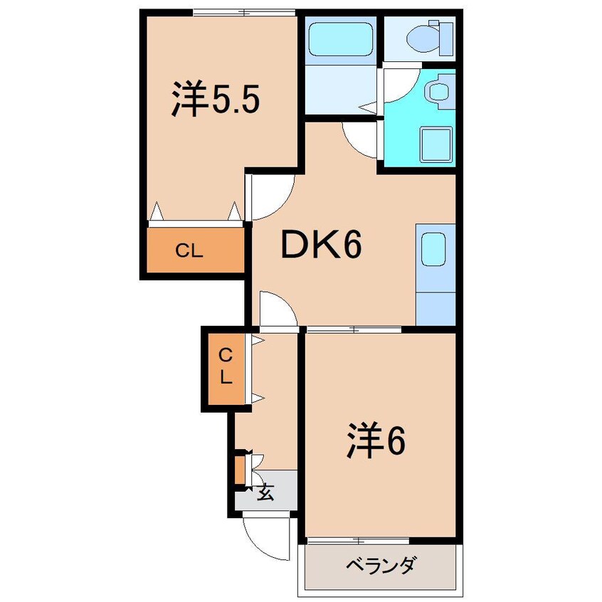 間取図 スカイガーデンI