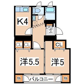 間取図 昭和コーポ