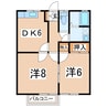 東北新幹線（東北地方）/郡山駅 バス:20分:停歩3分 1階 築32年 2DKの間取り