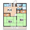 東北本線/郡山駅 バス:11分:停歩4分 2階 築42年 2Kの間取り