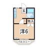 東北本線/郡山駅 バス:13分:停歩4分 2階 築38年 1Kの間取り