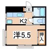 東北本線/郡山駅 徒歩11分 3階 築30年 1Kの間取り