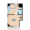 東北本線/郡山駅 徒歩12分 7階 築38年 1DKの間取り