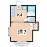 東北新幹線（東北地方）/郡山駅 バス:14分:停歩4分 1階 築36年 1Kの間取り
