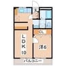 むてんかびとの家　ナチュール郡山 1LDKの間取り