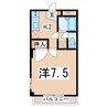 東北本線/郡山駅 徒歩12分 3階 築29年 1Kの間取り