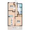 東北新幹線（東北地方）/郡山駅 バス:25分:停歩5分 4階 築28年 2LDKの間取り