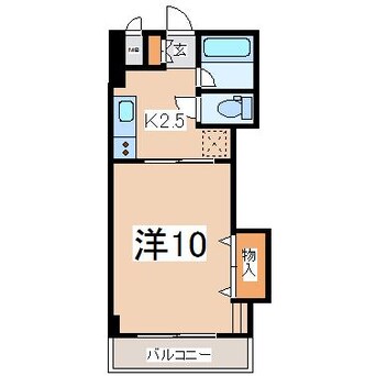 間取図 東北新幹線（東北地方）/郡山駅 バス4分昭和町北下車:停歩3分 1階 築36年