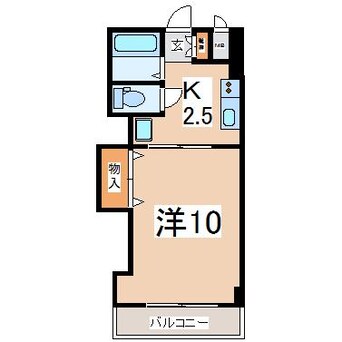 間取図 東北新幹線（東北地方）/郡山駅 バス4分昭和町北下車:停歩3分 3階 築36年