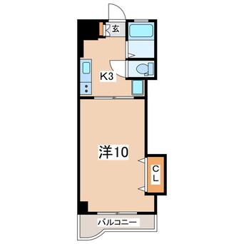 間取図 東北新幹線（東北地方）/郡山駅 バス4分昭和町北下車:停歩3分 2階 築36年