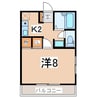東北本線/郡山駅 徒歩10分 1階 築31年 1Kの間取り