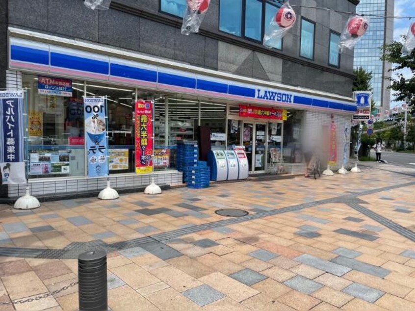 ローソン郡山大町店(コンビニ)まで392m 東北本線/郡山駅 徒歩7分 4階 築25年