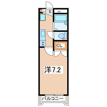 間取図 ラ・プラド本町