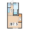 東北本線/郡山駅 バス:16分:停歩6分 1階 築7年 1Kの間取り