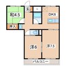 東北新幹線（東北地方）/郡山駅 バス:15分:停歩3分 2階 築46年 3DKの間取り