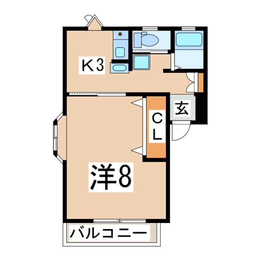 間取図 メゾンヤマト本町