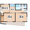 東北新幹線（東北地方）/郡山駅 バス:20分:停歩3分 1階 築44年 3Kの間取り