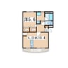 プロージェＡ 1LDKの間取り