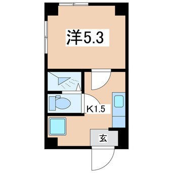 間取図 グランデージ虎丸