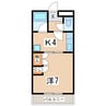 東北本線/郡山駅 バス:25分:停歩5分 1階 築37年 1Kの間取り